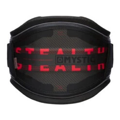 2022 Mystic Stealth H2OUT Waist Harness - Black/Red