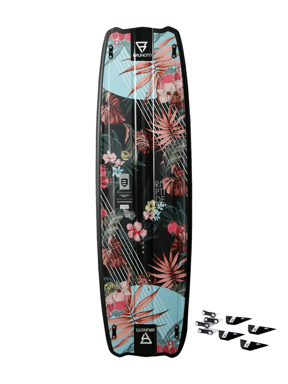 Brunotti Riptide Blossom Kiteboard Complete W/ Straps 5 Brunotti Riptide Blossom Kiteboard Complete W/ Straps - Image 3
